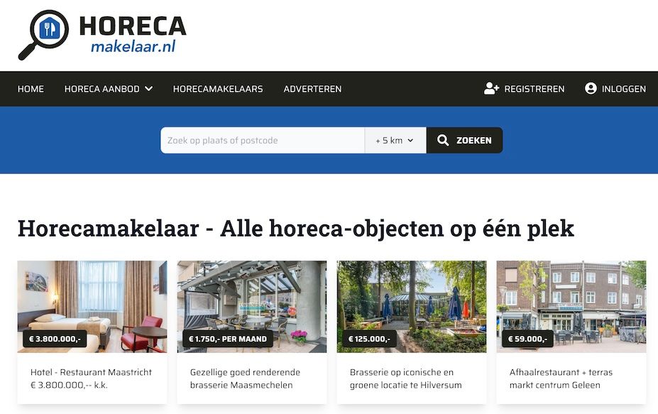 Preview nieuwe website